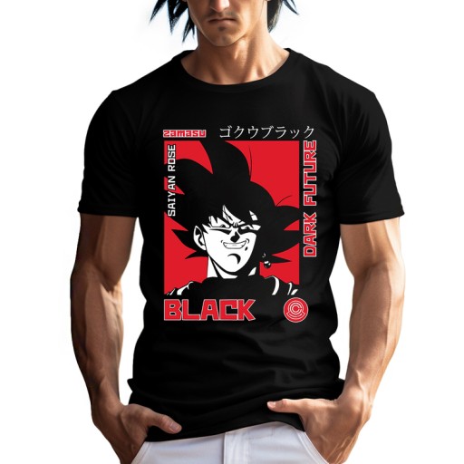 MĘSKA KOSZULKA T-SHIRT DRAGON BALL GOKU BLACK S • Cena, Opinie • T - Main Image