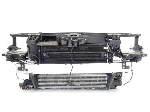 support panel for radiators front pillar radiator KOMPLET AUDI A8 D4 4H 3.0 TDI