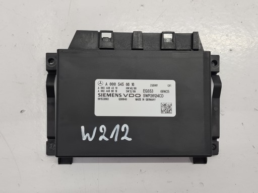 Mercedes W212 блок управління 2.2 CDI A0005456616
