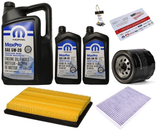 MOPAR 5W20 + ФІЛЬТРИ CHRYSLER 300 5.7 09-10