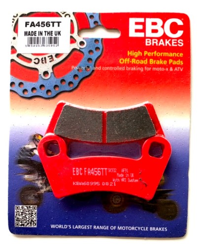 FA456TT - КОЛОДКИ ПЕРЕДНІ POLARIS OUTLAW 450 MXR 525 IRS 08-11