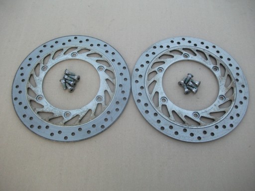 HONDA CB 750 RC42 ПЕРЕДНИЕ ТОРМОЗНЫЕ ДИСКИ БОЛТЫ