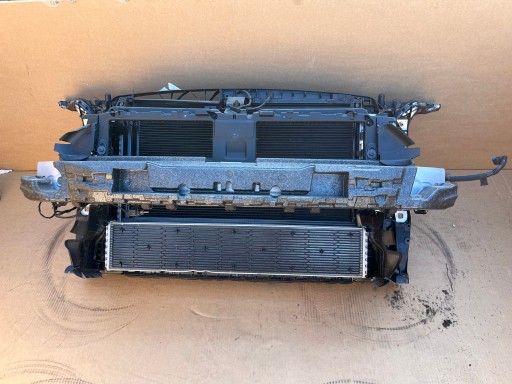 8W0959455J 8W0121003G - AUDI A5 8W 2.0 TFSI РЕМНЯ РАДИАТОРА ВХОДНИКИ ВЕНТИЛЯТОРА ОРИГИНАЛ 2019