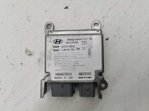 modulo SENSOR airbag HYUNDAI H-1 II 95910-4H500