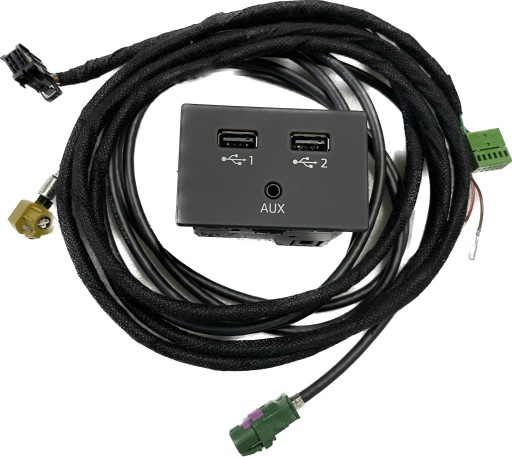 Audi a3 8v порт лифта 2x usb для смартфона carplay/androidauto 81a035736