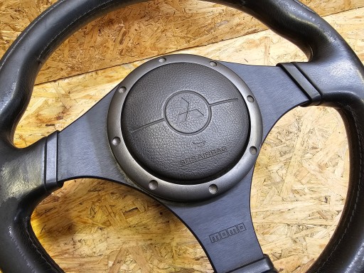 Mitsubishi Lancer VIII Volant Momo ciemna Airbag Airbag Complète