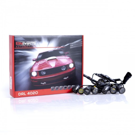 402o - DRL ДНЕВНЫЕ ХОДОВЫЕ ОГНИ СВЕТОДИОДНЫЕ ЛЮВЕРСЫ КРУГЛЫЕ ДЫМЧАТЫЕ