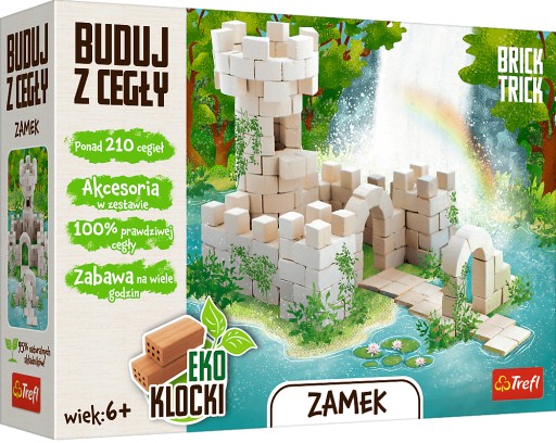 Замок Trefl на водоспаді, керамічні 3D блоки