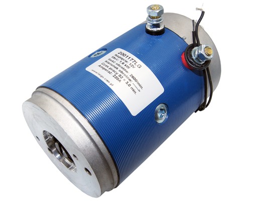 2001177LG - Двигатель 1,6 кВт 12 В-для лифтов Dhollandia, Dautel