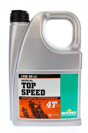 MOTOREX TOP SPEED 4T 15W/50 4L