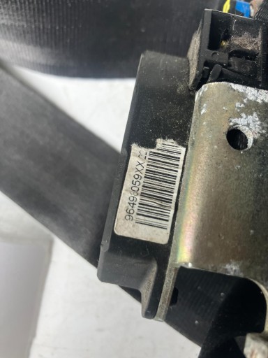 tension belt safety left front PEUGEOT 207 96498059XX