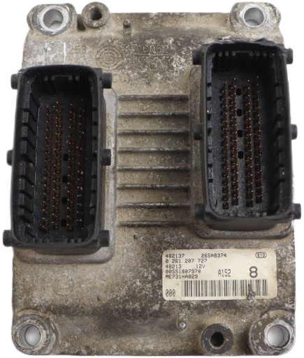 ALFA ROMEO 147 modul Bedienteil DES MOTORS ECU 1.6 Benzin 0261207727