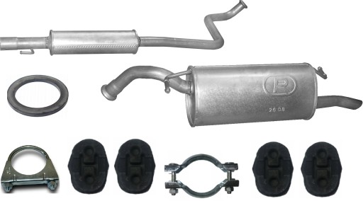 TOYOTA YARIS VERSO 1.3 1.5 1999-ГЛУШНИК В ЗБОРІ