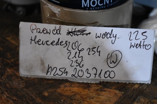 IDEALNY vedení vody MERCEDES W206 W214 W236 W254 1