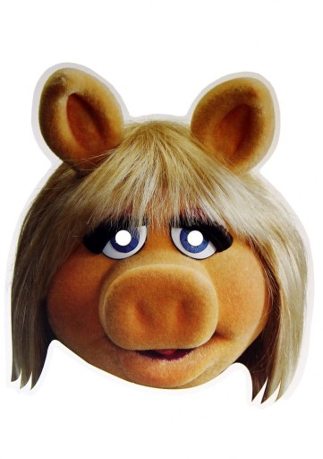 Картонна маска для мапетів PIGGY