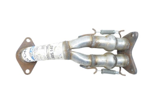 91 15 - 6605143 ГЛУШИТЕЛЬ КОЛЛЕКТОРНОЙ ТРУБЫ FORD FIESTA MK3 D