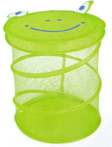 КОШИК ОРГАНІЗАТОР ДЛЯ ІГРАШОК 45СМ ЖАБА ЖАБА