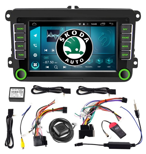 АВТОМАГНІТОЛА ДЛЯ SKODA YETI ROOMSTER FABIA II