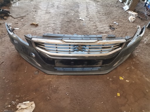 Peugeot 508 лифт передний бампер передний цвет ktpb в сборе решетка радиатора 6xpdc