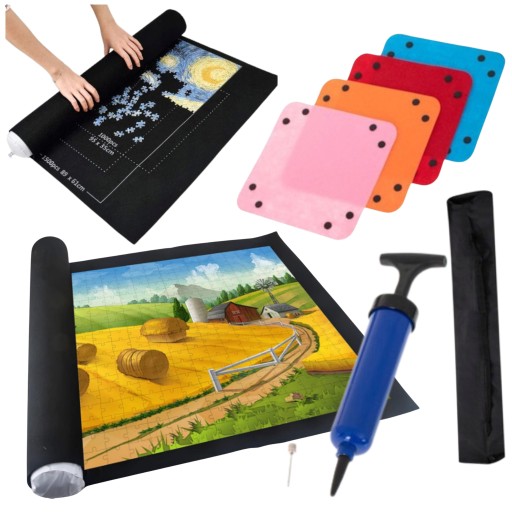 🎁 GIGA WYPRZEDAŻ! Mata Rolka do Puzzli AŻ 3000 el. – Oszczędź miejsce i czas! Must-Have!