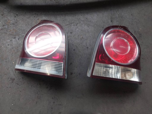 complete rear part VOLKSWAGEN POLO IV LIFT LA5R trunk door boot bumper lights