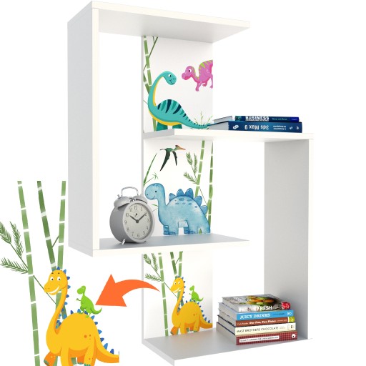 Біла підвісна полиця Pemo BabyDream