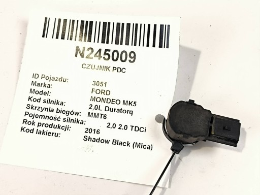 sensor PDC EM2T-15K859-AAW FORD MONDEO MK5