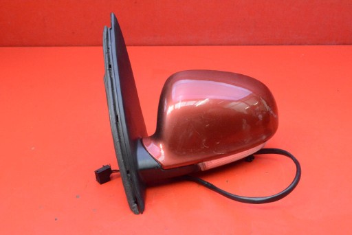 mirror left red EU 010880 VW GOLF 5 V 03-09 7 PIN