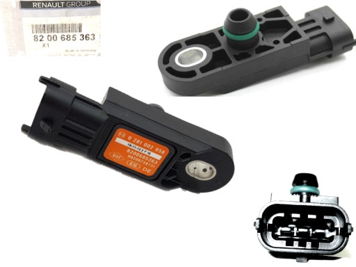 82 00 - ДАТЧИК ТИСКУ RENAULT 2.0 2.3 DCI 8200685363