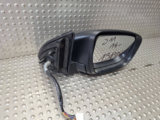 mirror right NISSAN QASHQAI J11 14-20 13 PIN KAMERA EUROPA