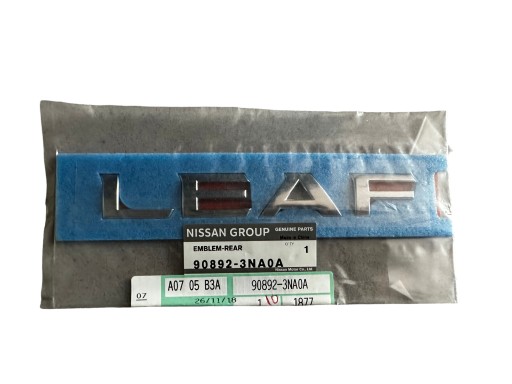90890-4NR0A - ЭМБЛЕМА ЗАДНЯЯ ЭМБЛЕМА 90892-3NA0A NISSAN ЛИСТ