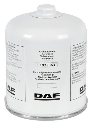 КАРТРИДЖ ОСУШУВАЧА DAF XF 105 EURO 6 ORGINAL 1925363