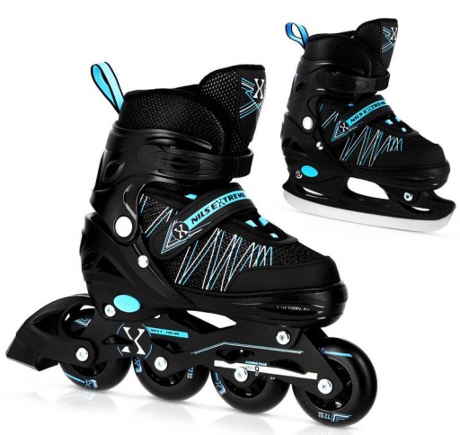 Роликові ковзани 2в1 Nils Extreme NH11912 r 35-38