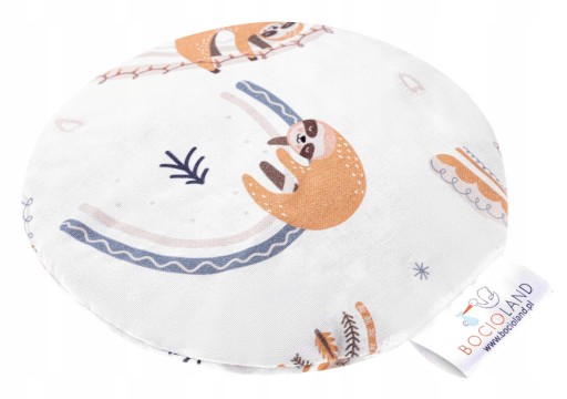 Грілка з кісточками вишні Bocioland Leniwiec 0,2 л біла