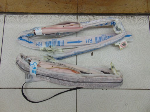 AIRBAG KURTYNA LEWA PRAWA CITROEN C3 III LIFT