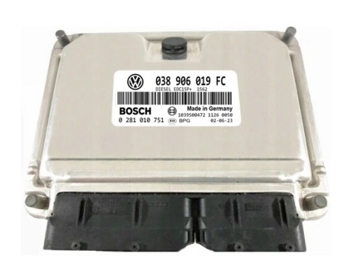 Ебу комп'ютера vw 1.9 038906019fc 0281010751