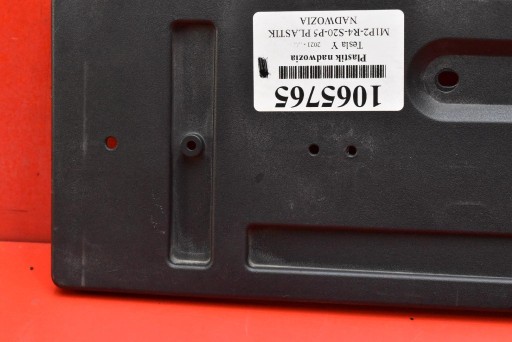 holder signs REJESTRACYJNEJ rear part 1631636-00-A TESLA MODEL Y 20