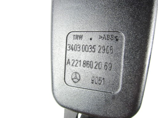 Zapinka stěny zadní záď levá Mercedes W221