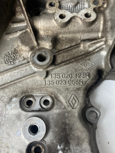 cover cover of the gear DACIA RENAULT NISSAN 0.9 TCE 135020123R H4B408