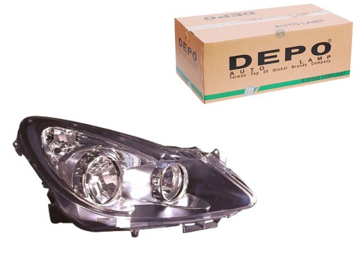 442-1149R-LDEM2 - Фара OPEL ZAFIRA B H1 H7 05-15 PR покажчик повороту