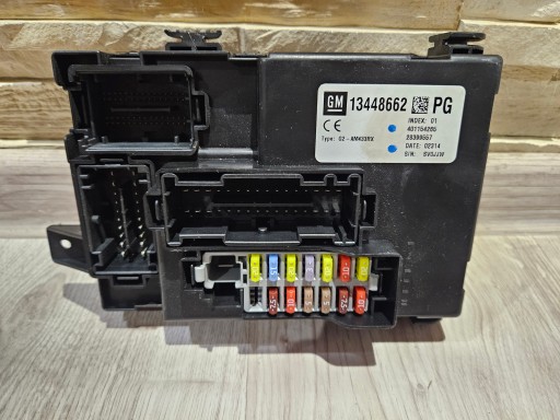 Модуль комфорта bsi bcm opel meriva b 13448662 стр.