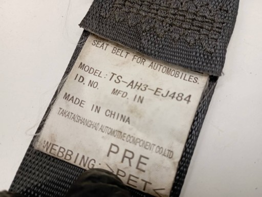 tension belt safety left front driver´s Honda Jazz III (2008-)