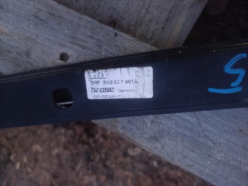 mechanism window regulator left front front AUDI A5 8T 8K0837461A