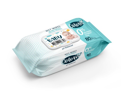 Серветки вологі Colotis Baby 1 х 80 шт.