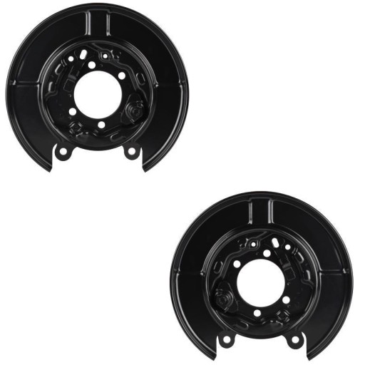 612609 - ЩИТКИ ЗАДНИЕ L + P NISSAN QASHQAI 1.6 LPG