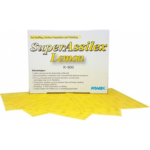 Абразивная лента Kovax Assilex Lemon 130x170m P800