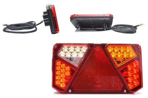 СВЕТОДИОДНЫЙ ЗАДНИЙ ФОНАРЬ W125DP 916 ПРИЦЕП