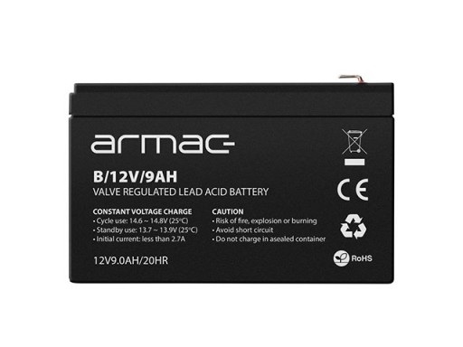 Акумулятор для джерела безперебійного живлення armac b/12v/9ah