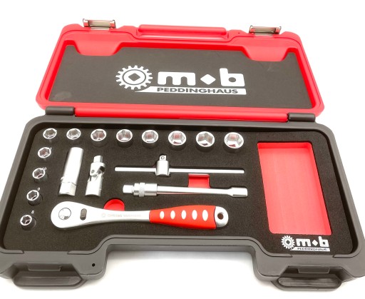 НАБІР ТОРЦЕВИХ КЛЮЧІВ З ХРАПОВИМ МЕХАНІЗМОМ PEDDINGHAUS