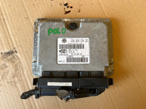 Компьютерный контроллер двигателя volkswagen polo 9n 2001-2005 1.4 b 036906034dd